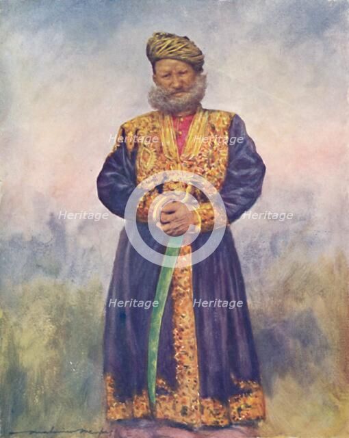 'A Rajput of Rajgarh', 1903. Artist: Mortimer L Menpes.