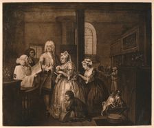 A Rake's Progress - 5: He Marries 1733. Artist: William Hogarth