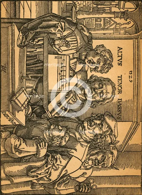 'A rare woodcut by Anton Von Worms (Anton Woensam)', 1899. Creator: Anton Woensam.