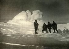 A Remarkable Fumarole in the Old Crater, in the Form of a Couchant Lion c1908, (1909)