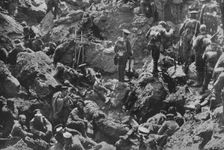 A remarkable war photograph, mined and captured by the British 1915