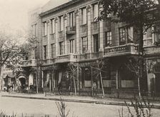 A ready-to-wear clothing store with residential apartments, a store and an office of the..., 1915. Creator: Unknown