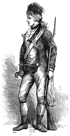 A real American rifleman c1776-1780 (c1880)