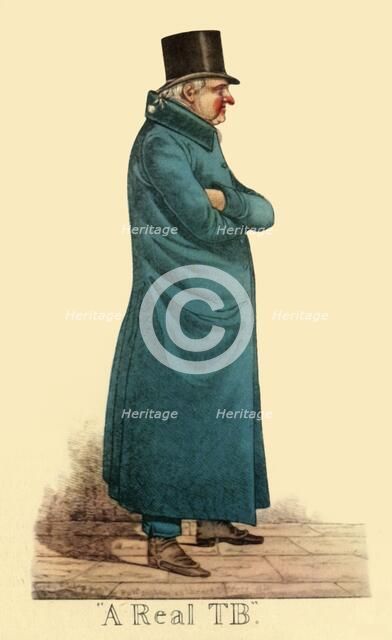 'A Real TB', 1824, (1945). Creator: Richard Dighton.