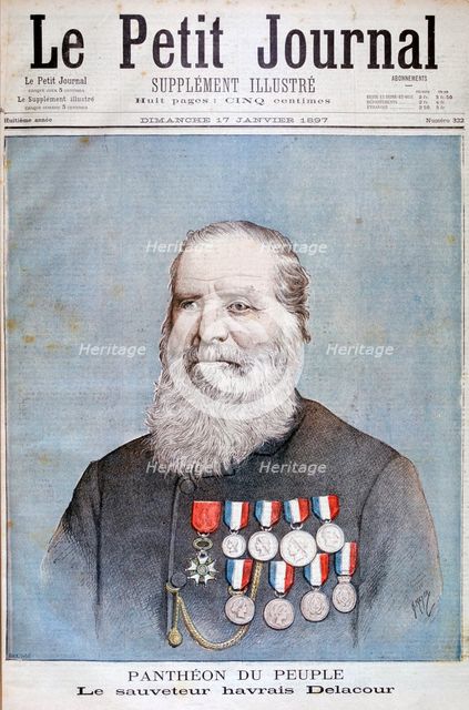A recipitant of the Légion d'honneur, 1897. Artist: Henri Meyer