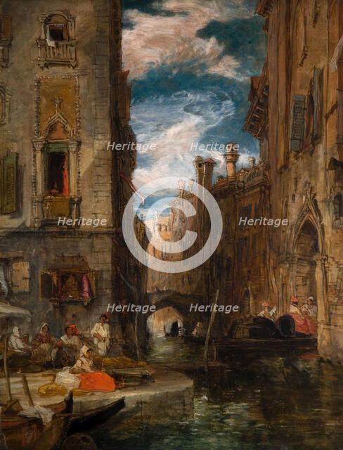 A Recollection of Venice, 1853. Creator: James Holland.