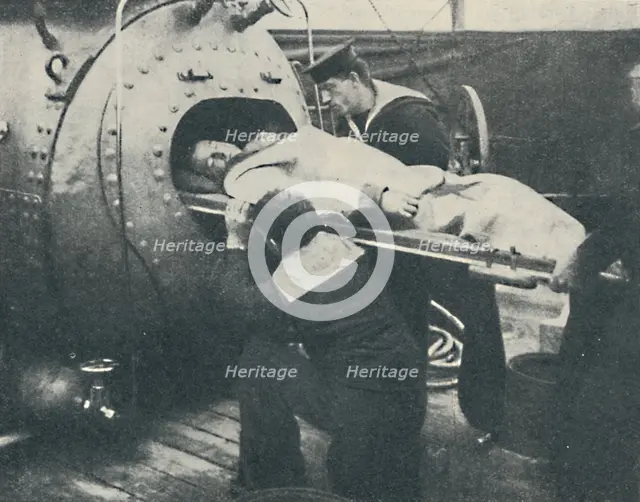 'A Recompression Chamber', 1936. Artist: Unknown.