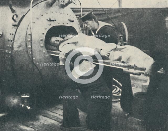 'A Recompression Chamber', 1936. Artist: Unknown.