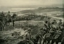 A Reconnaissance in Force with General French's Cavalry Near Colesberg 1900. Creator: Richard Caton Woodville II