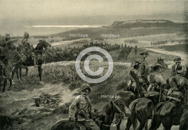 'A Reconnaissance in Force with General French's Cavalry Near Colesberg', 1900. Creator: Richard Caton Woodville II.