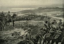 A Reconnaissance in Force with General French's Cavalry Near Colesberg 1900. Creator: Richard Caton Woodville II