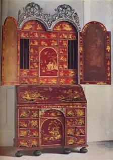 A Red Lacquer Cabinet c1685, (1936)