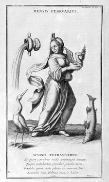 A representation of February 1757. Artist: Bernard de Montfaucon