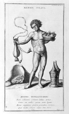 A representation of July 1757. Artist: Bernard de Montfaucon