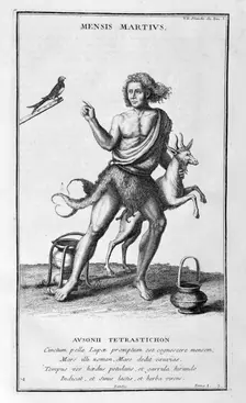A representation of March 1757. Artist: Bernard de Montfaucon