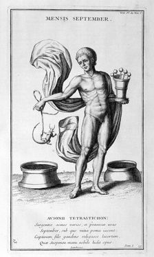 A representation of September 1757. Artist: Bernard de Montfaucon