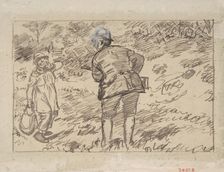 A Reproof, 1870-1891. Creator: Charles Samuel Keene