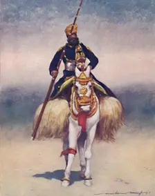 A Retainer from Alwar 1903. Artist: Mortimer L Menpes