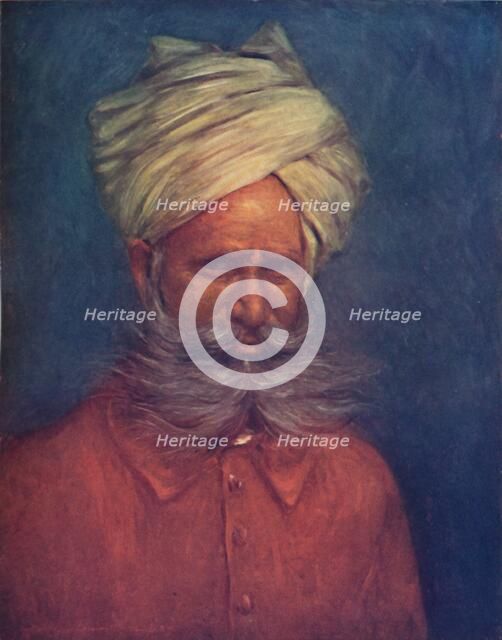 'A Retainer from Central India', 1903. Artist: Mortimer L Menpes.
