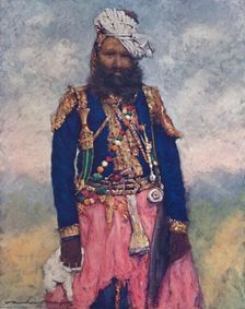 A Retainer from Rajgargh 1903. Artist: Mortimer L Menpes