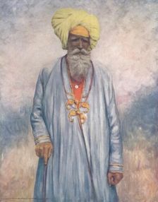 A Retainer of the Maharaja of Cutch 1903. Artist: Mortimer L Menpes