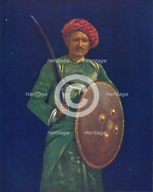 'A Retainer of Rajgarh', 1903. Artist: Mortimer L Menpes.