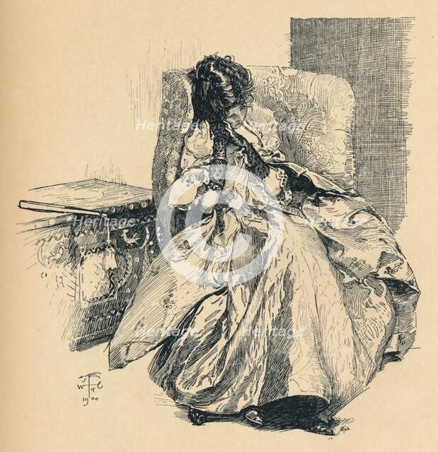 'A Reverie', c1900. Artist: Joseph Walter West.