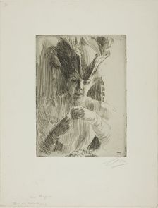 A Ring, 1906. Creator: Anders Leonard Zorn