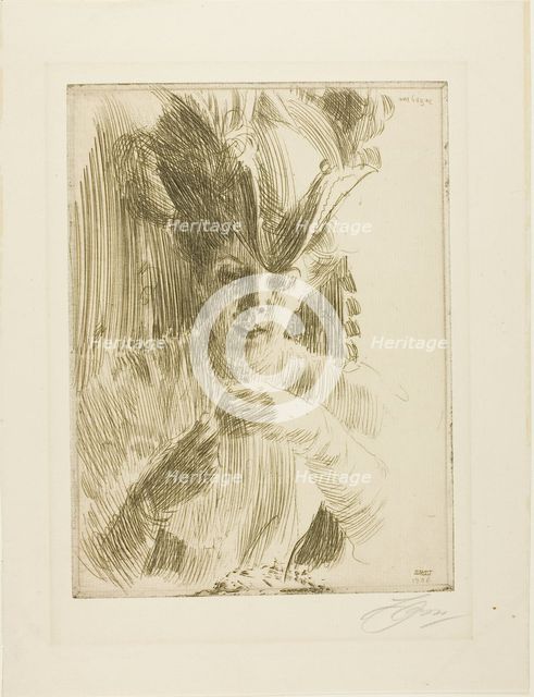 A Ring, 1906. Creator: Anders Leonard Zorn.