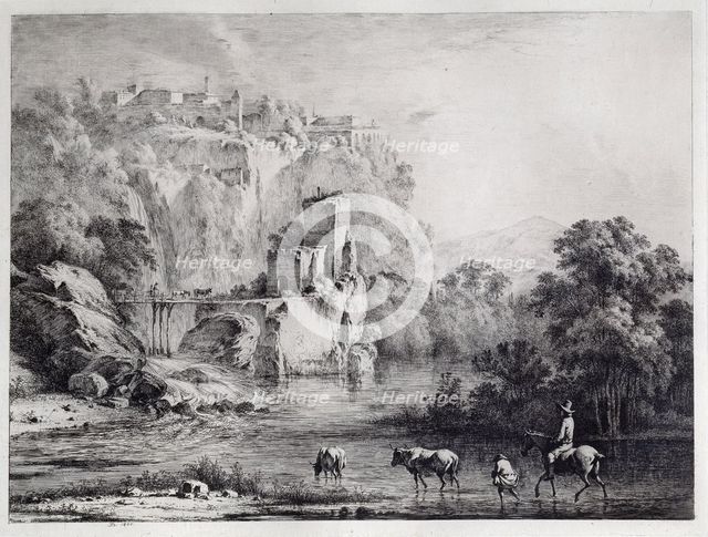 A Rider, 1800. Artist: Boissieu, Jean-Jacques, de (1736-1810)