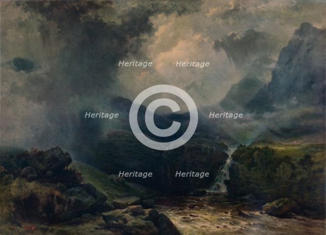 'A Rift in the Gloom', 19th century, (1935). Creator: George Edwards Hering.