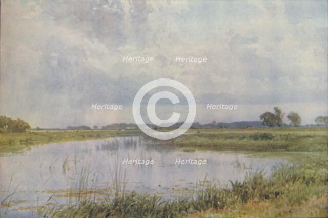 'A River in a Plain', 1910. Artist: Harold Sutton Palmer.