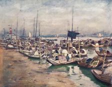 A River Scene 1903. Artist: Mortimer L Menpes