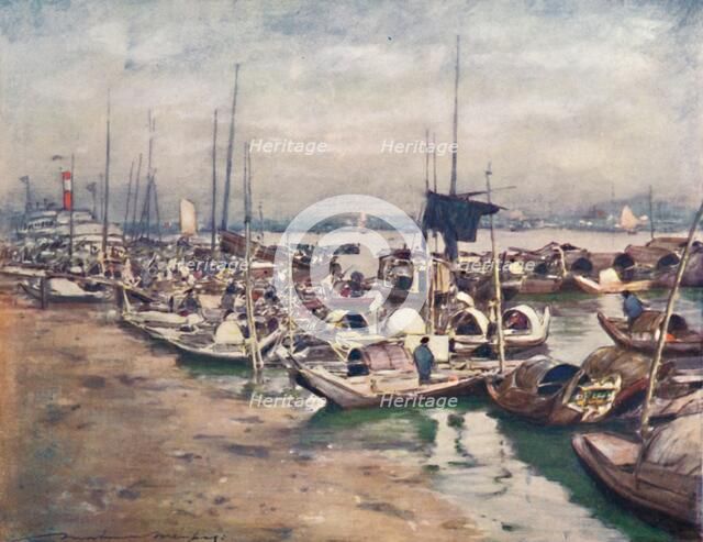 'A River Scene', 1903. Artist: Mortimer L Menpes.