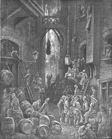 A River Side Street 1872. Creator: Gustave Doré