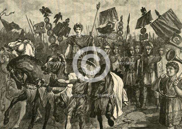 'A Roman Triumph', 1890.   Creator: Unknown.