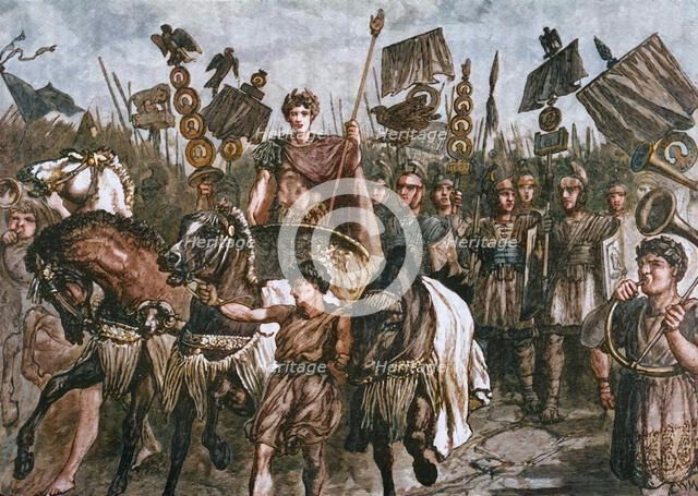 'A Roman Triumph', 1890.   Creator: Unknown.