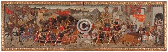 A Roman Triumph, c1480-1520. Creator: Master of Marradi.
