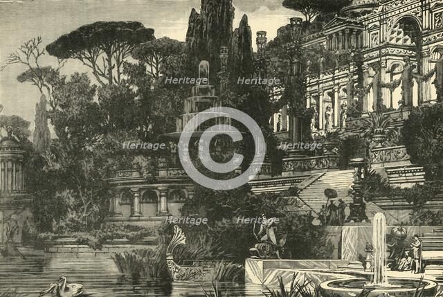 'A Roman Villa', 1890.   Creator: Unknown.