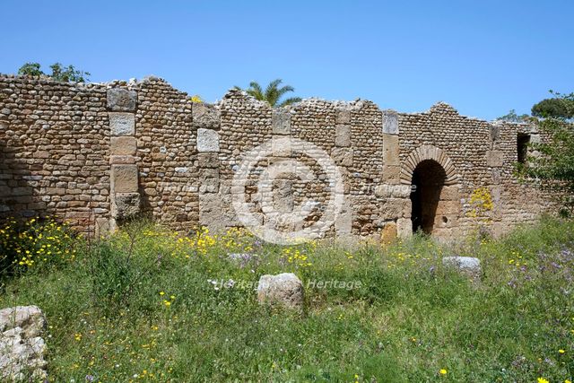 A Roman villa, Carthage, Tunisia. Creator: Samuel Magal.