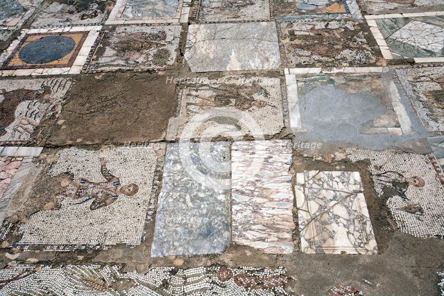 A Roman villa, Carthage, Tunisia. Creator: Samuel Magal.