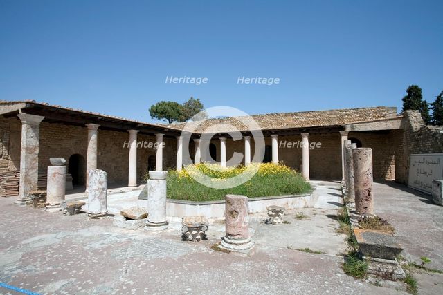 A Roman villa, Carthage, Tunisia. Creator: Samuel Magal.