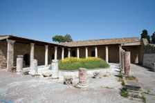 A Roman villa, Carthage, Tunisia. Creator: Samuel Magal