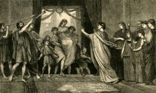 A Roman Wedding. - The Brides Home Coming 1881. Creator: Unknown