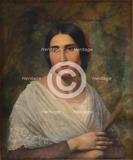 A Roman Woman, 1840-1849. Creator: Elisabeth Baumann.