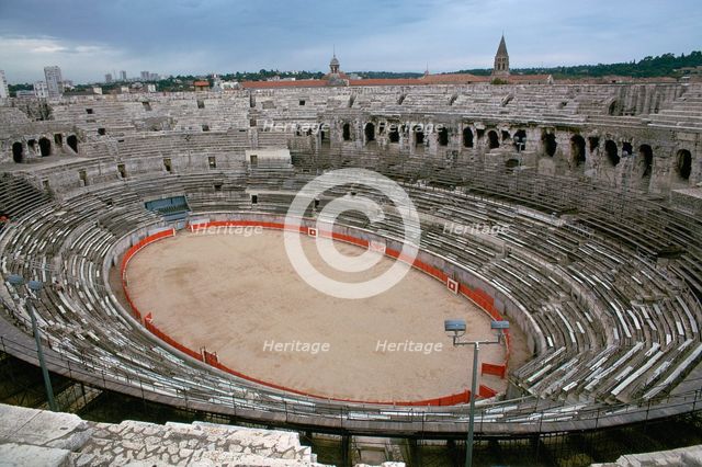 A Roman arena, 2nd century. Artist: Unknown