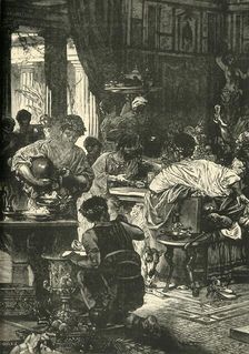 A Roman Banquet 1890. Creator: Unknown