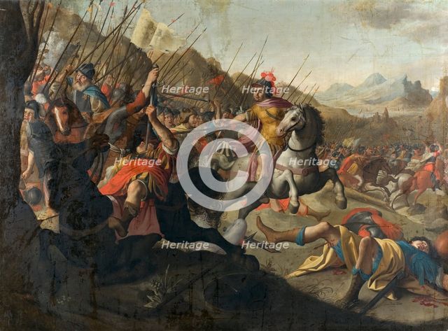 A Roman Battle, 1641. Creator: Simon Peter Tilemann.