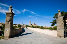 A Roman bridge in Salamanca, Spain, 2007. Creator: Samuel Magal