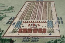 A Roman camp at the time of the Roman invasion of Spain, 1852. Creator: Antonio Roca Sallent